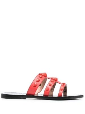 

'Teddy Bear' leather slides, Moschino 'Teddy Bear' leather slides