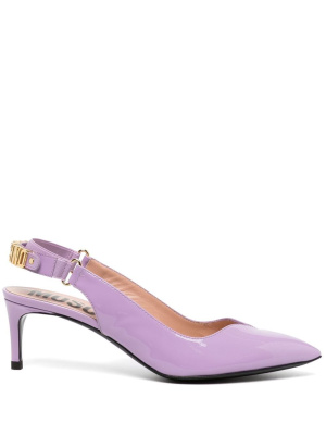 

Closed-toe mid-heel mules, Moschino Closed-toe mid-heel mules