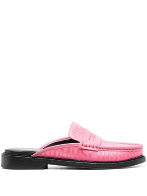 

Logo-pattern loafers, Moschino Logo-pattern loafers
