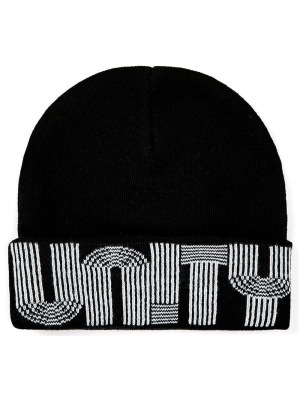 

Intarsia-knit wool beanie, Ksubi Intarsia-knit wool beanie