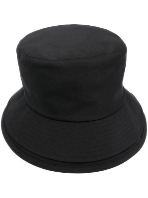 

Layered-brim wool bucket hat, Sacai Layered-brim wool bucket hat