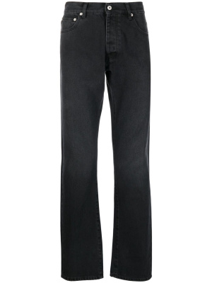 

Logo-patch slim jeans, Heron Preston Logo-patch slim jeans