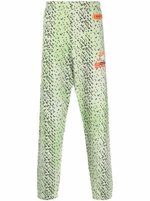 

Abstract-spot track pants, Heron Preston Abstract-spot track pants