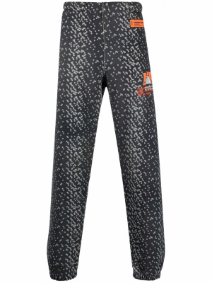 

Abstract-spot track pants, Heron Preston Abstract-spot track pants