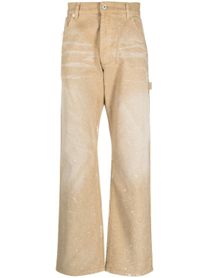 

Paint-splatter Hammer trousers, Heron Preston Paint-splatter Hammer trousers