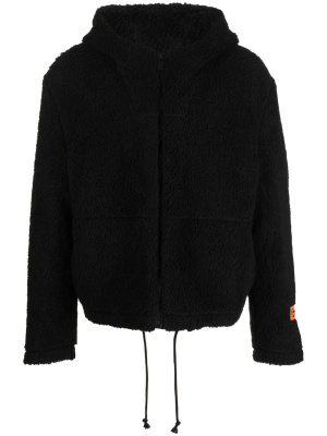 

Fleece hooded jacket, Heron Preston Fleece hooded jacket