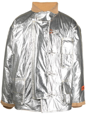 

Metallic fireman jacket, Heron Preston Metallic fireman jacket