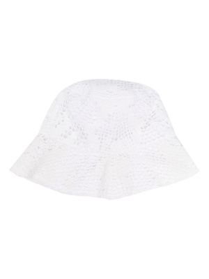 

Crochet-knit bucket hat, Comme Des Garçons Crochet-knit bucket hat