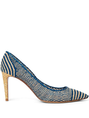 

Armissa woven 80mm pumps, Ralph Lauren Collection Armissa woven 80mm pumps