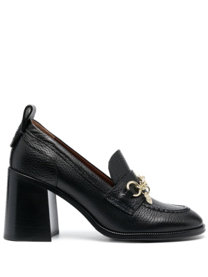 

Aryel 80mm leather loafers, See by Chloé Aryel 80mm leather loafers
