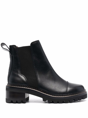 

Leather Chelsea boots, See by Chloé Leather Chelsea boots