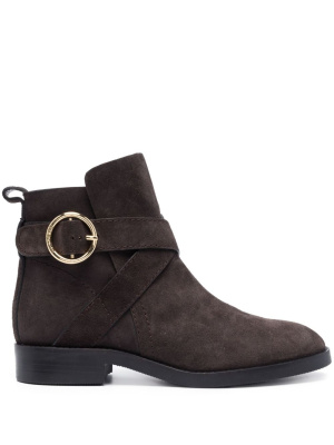 

Buckled suede boots, See by Chloé Buckled suede boots
