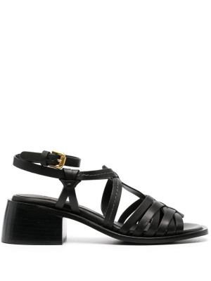 

Strappy 60mm leather sandals, See by Chloé Strappy 60mm leather sandals
