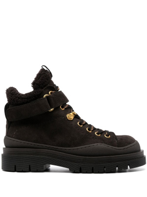 

Shearling lace-up boots, See by Chloé Shearling lace-up boots