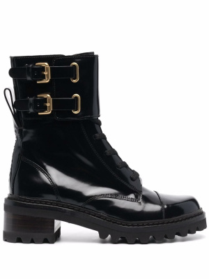 

Mallory leather boots, See by Chloé Mallory leather boots