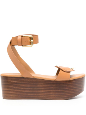 

Buckled 65mm platform sandals, See by Chloé Buckled 65mm platform sandals