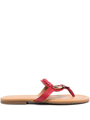 

Leather thong sandals, See by Chloé Leather thong sandals
