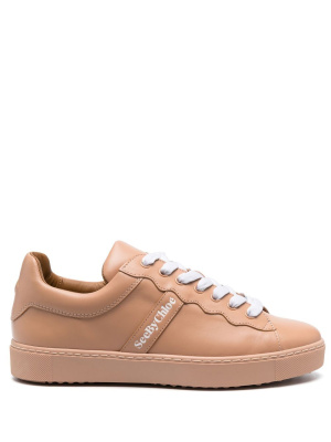 

Logo-print low-top sneakers, See by Chloé Logo-print low-top sneakers