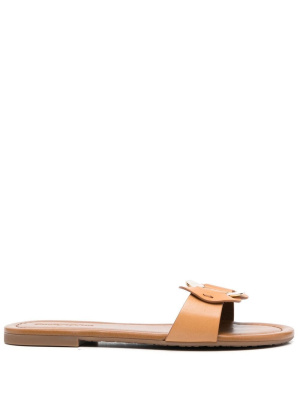 

Buckle-detail flat sandals, See by Chloé Buckle-detail flat sandals