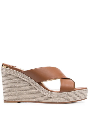 

Dovina 100mm espadrille wedges, Jimmy Choo Dovina 100mm espadrille wedges