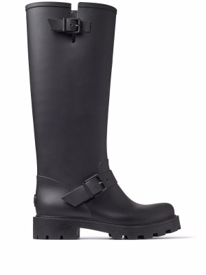 

Yael knee-high leather boots, Jimmy Choo Yael knee-high leather boots