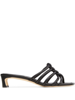 

Carmel braided 35mm mules, Jimmy Choo Carmel braided 35mm mules