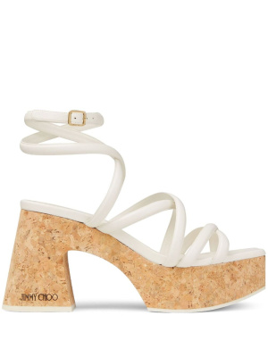 

Cecelia 95mm leather sandals, Jimmy Choo Cecelia 95mm leather sandals