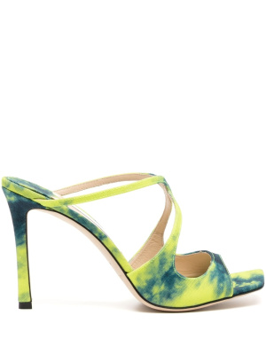 

Anise 105mm denim mules, Jimmy Choo Anise 105mm denim mules