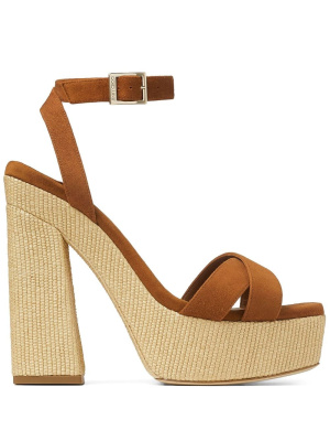 

Gaia 140mm platform sandals, Jimmy Choo Gaia 140mm platform sandals