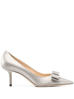 

Love Bow 65mm leather pumps, Jimmy Choo Love Bow 65mm leather pumps