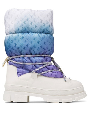 

Monogram-print snow boots, Jimmy Choo Monogram-print snow boots
