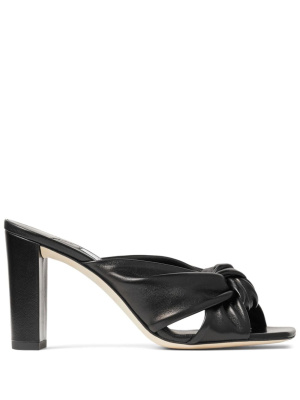 

Avenue 85mm leather sandals, Jimmy Choo Avenue 85mm leather sandals