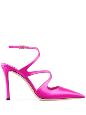 

Azia 95mm satin pumps, Jimmy Choo Azia 95mm satin pumps