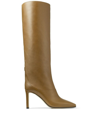 

Mahesa 85mm leather boots, Jimmy Choo Mahesa 85mm leather boots