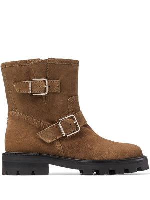 

Youth II buckled boots, Jimmy Choo Youth II buckled boots