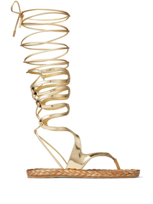 

Agave flat espadrille sandals, Jimmy Choo Agave flat espadrille sandals