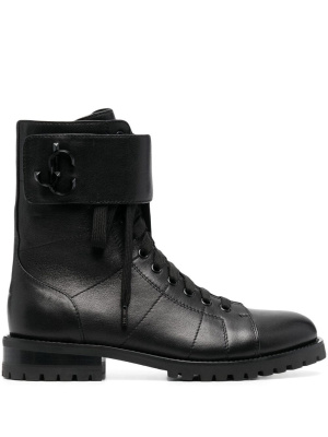 

Ceirus flat lace-up boots, Jimmy Choo Ceirus flat lace-up boots
