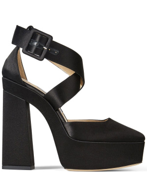 

Gian 140mm platform pumps, Jimmy Choo Gian 140mm platform pumps