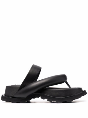 

Chunky leather sandals, Jil Sander Chunky leather sandals