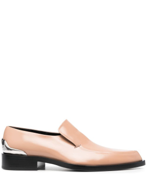 

Pointed-toe leather loafers, Jil Sander Pointed-toe leather loafers
