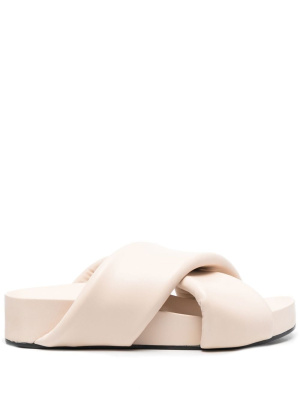 

Cross-strap flat sandals, Jil Sander Cross-strap flat sandals