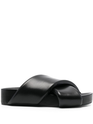 

Cross-over leather sandals, Jil Sander Cross-over leather sandals