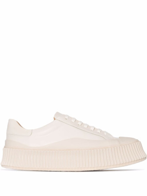 

Ribbed-sole low-top sneakers, Jil Sander Ribbed-sole low-top sneakers