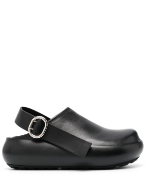 

Slingback flat leather clogs, Jil Sander Slingback flat leather clogs