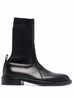 

Ribbed-sock Chelsea boots, Jil Sander Ribbed-sock Chelsea boots