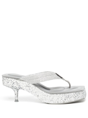 

Jessie glitter sandals, Alexander Wang Jessie glitter sandals