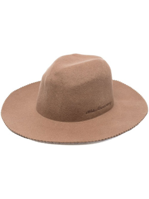 

Wool fedora hat, White Mountaineering Wool fedora hat