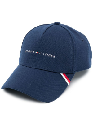 

Logo-print baseball hat, Tommy Hilfiger Logo-print baseball hat