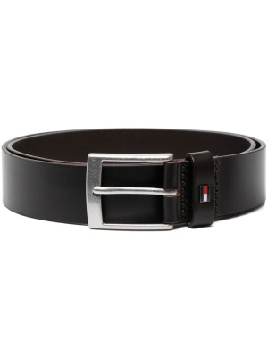 

Square-buckle leather belt, Tommy Hilfiger Square-buckle leather belt