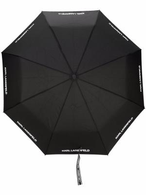 

Logo-print umbrella, Karl Lagerfeld Logo-print umbrella